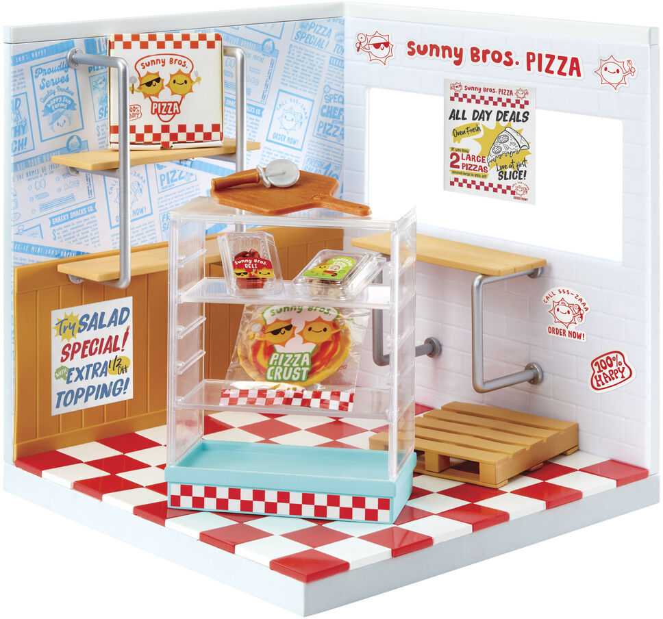 MGA Miniverse Make It Mini Spaces Picerija playset