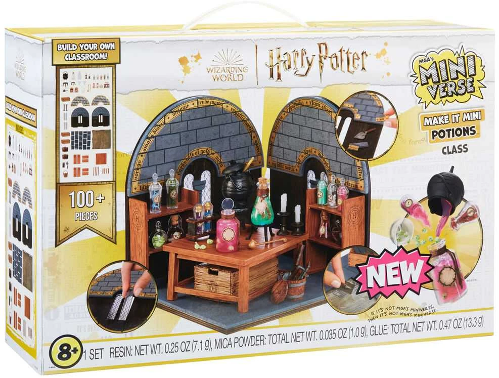 Kūrybinis rinkinys MGA’s Miniverse Make It Mini Harry Potter Eliksyrų pamoka 531166-EUC