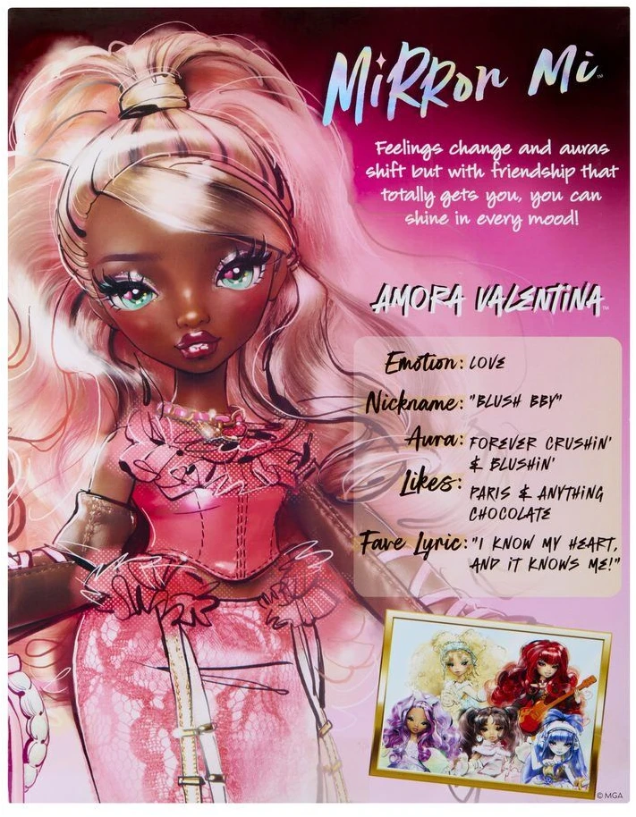 MGA MirrorMi Amora Valentina Love doll 26cm