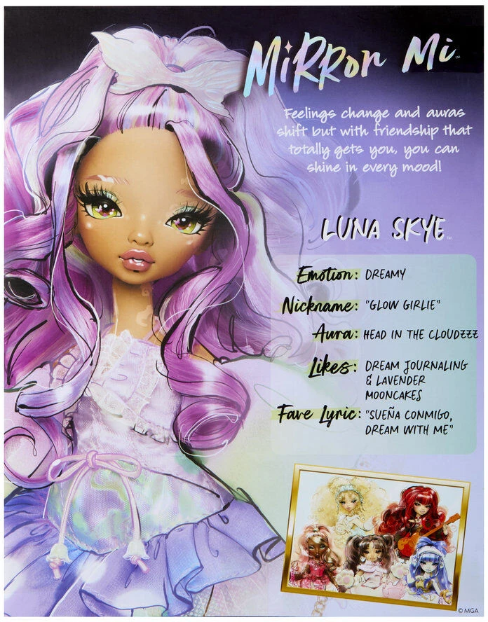 MGA MirrorMi Luna Skye Dreamy doll 26cm