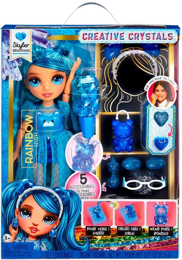 MGA Lėlė Rainbow High Creative Crystals Skyler 121374-EUC