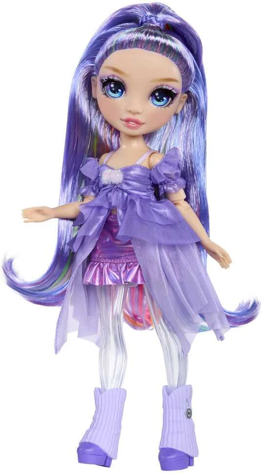 MGA Lėlė Rainbow High Rainbow Shimmers su gleive Violet violetinė 122425-EU
