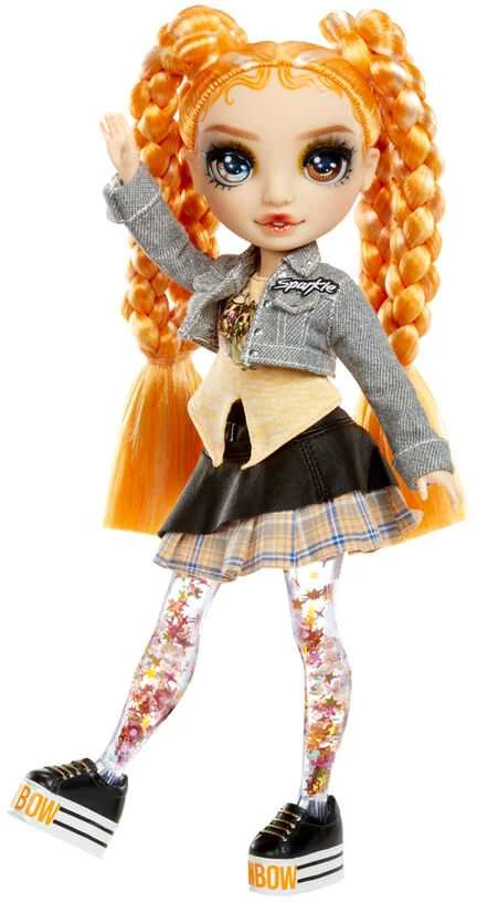 MGA Entertainment „Rainbow High Rainbow High Sparkle & Shine“ mados lėlė – Clementine, lėlė