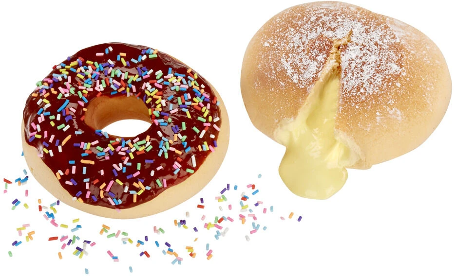 MGA Slime Life DIY Choco Icing Round & Kreminis Filled Donut kit