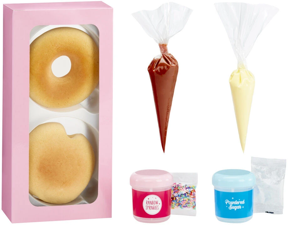 MGA Slime Life DIY Choco Icing Round & Kreminis Filled Donut kit