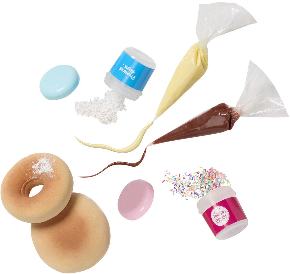 MGA Slime Life DIY Choco Icing Round & Kreminis Filled Donut kit