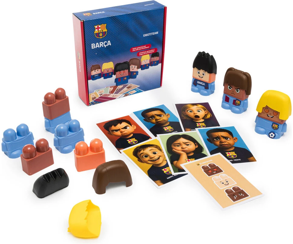 „Miniland Barcelona Real EMOTITEAM“ – pilnos edukacinės figūrėlės FC Barcelona