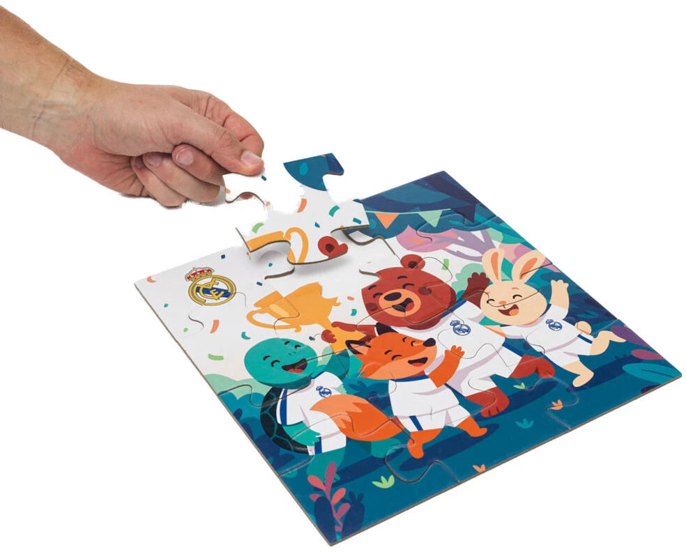 Dėlionė Miniland Barcelona Real Puzzle 12 dalys Real Madryt