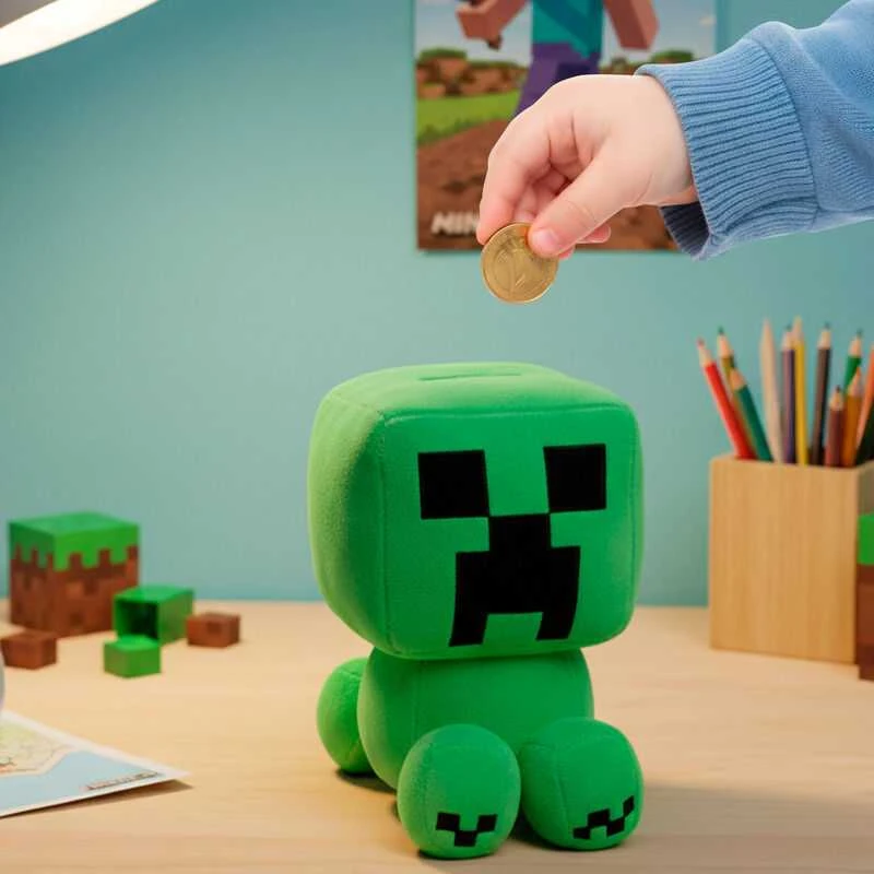 Mojang Studios "Minecraft" pliušinė taupyklė, 20cm