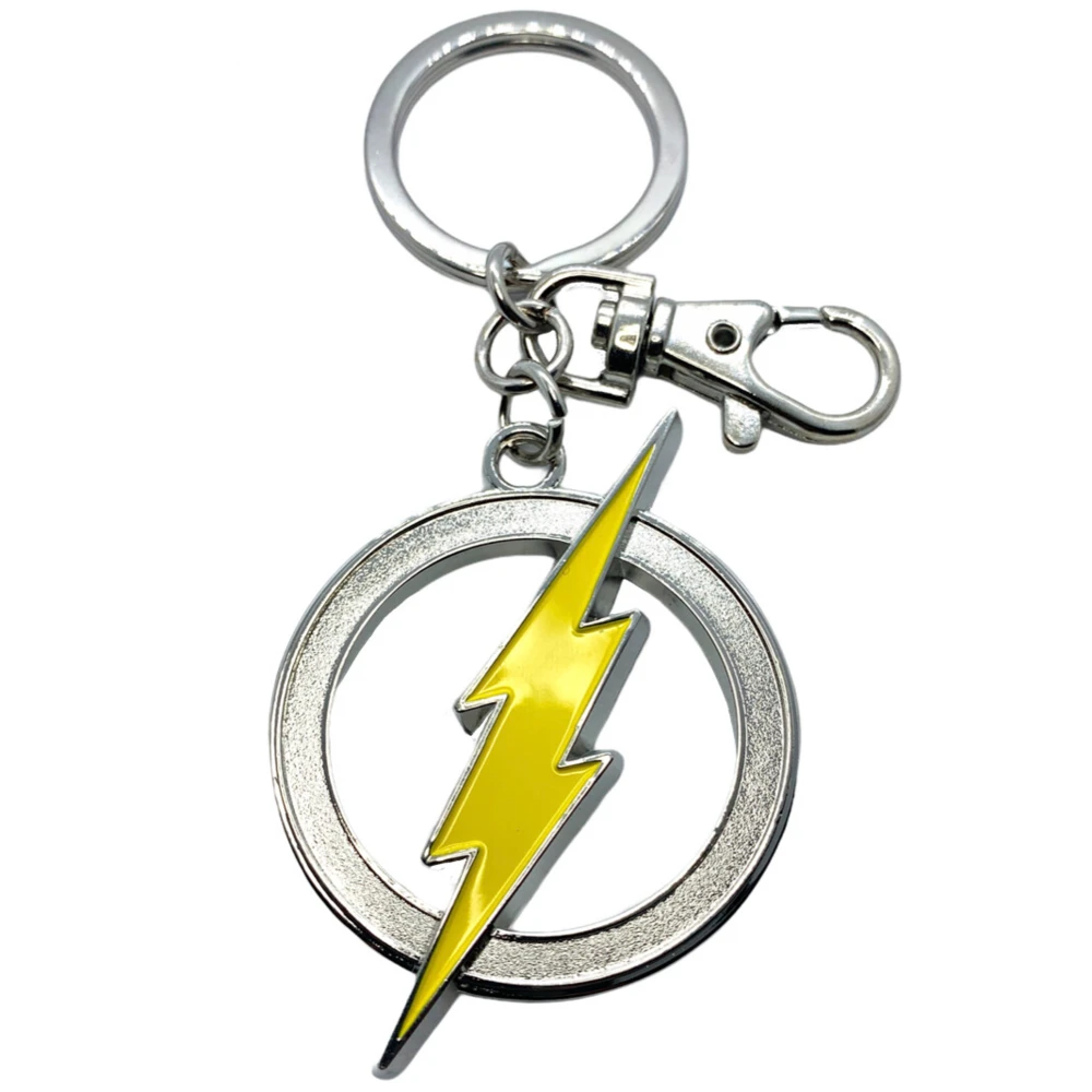 Monogram Marvel Flash logo keychain 6cm