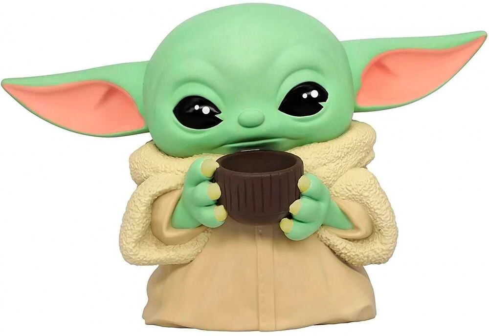 Monogram Star Wars Mandalorian Yoda the Child money box 20cm