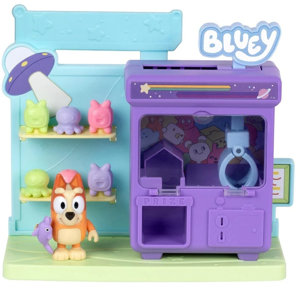 Moose Bluey Bingo claw machine game