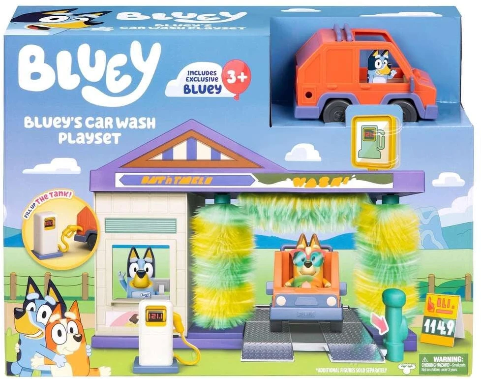 Moose Bluey Car wash