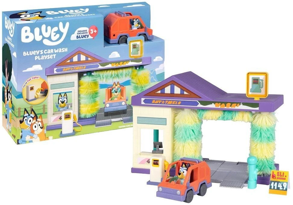 Moose Bluey Car wash