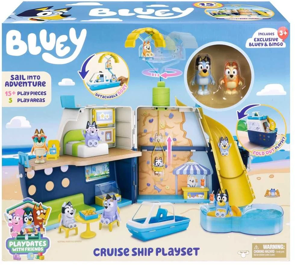 Moose BLUEY - Kruizinio laivo žaidimų rinkinys (90470)