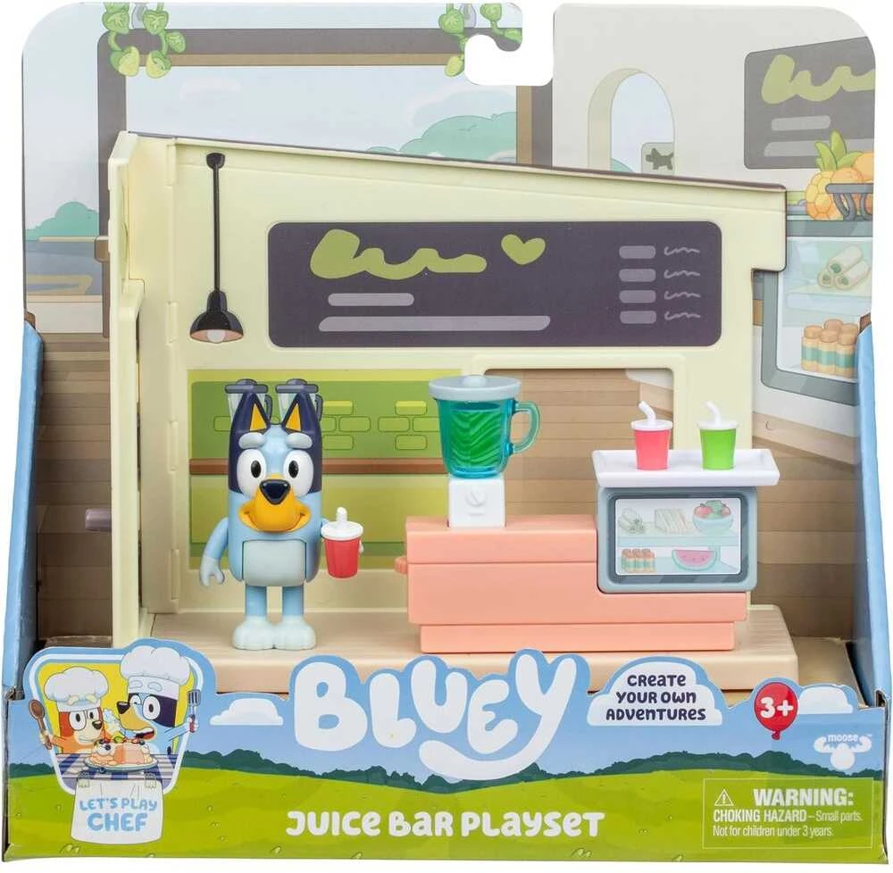 Moose „Bluey“ – mini žaidimų rinkinys sulčių barui (90329)
