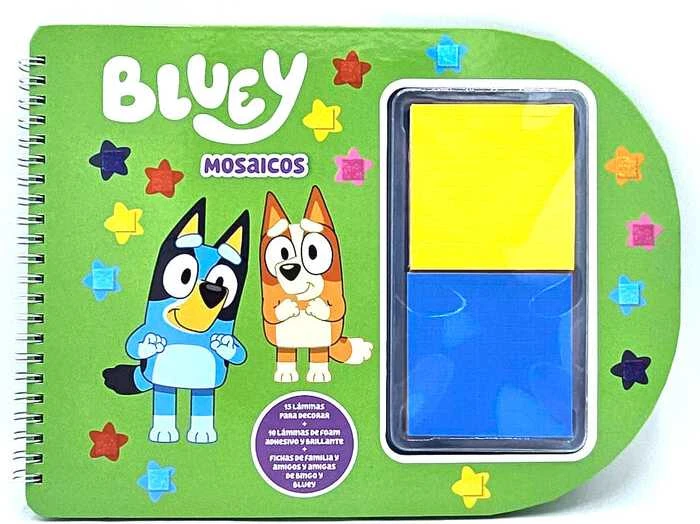 Moose Bluey mosaics notebook