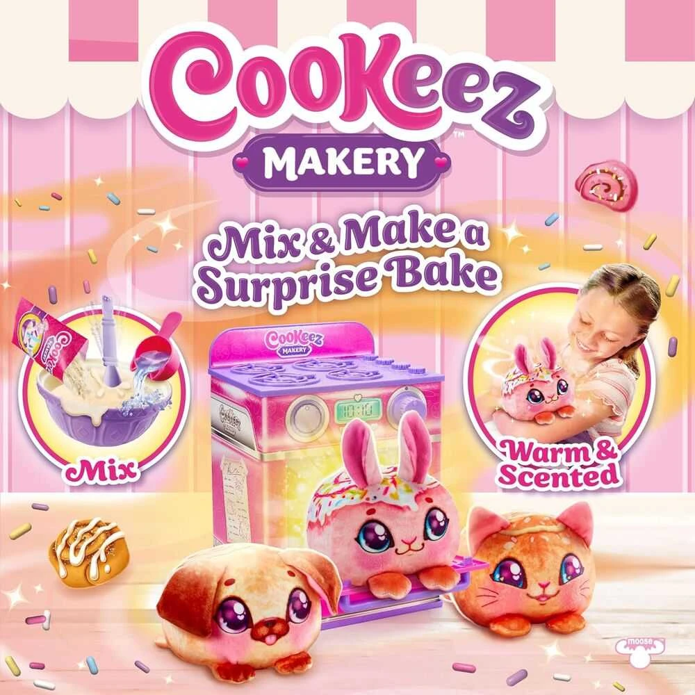 Cookeez Makery Interaktyvus žaidimų rinkinys - Orkaitė, Rožinės spalvos