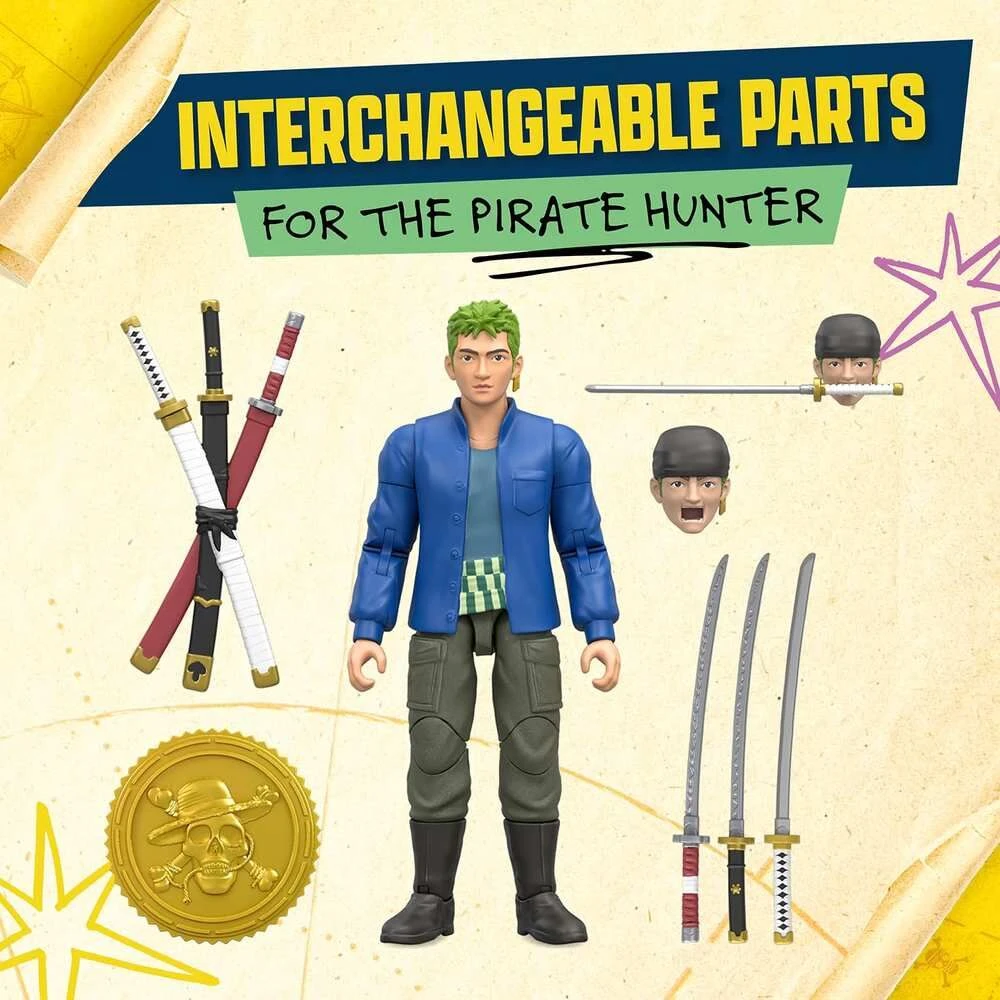 Mooseone Piece „One Piece“ – 15 cm veiksmo figūrėlė – Zoro (20471)