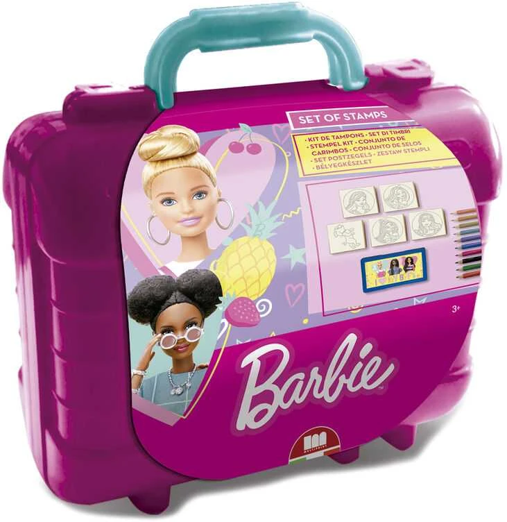 Multiprint MULTIPRINT BARBIE STAMPS TRAVEL SET