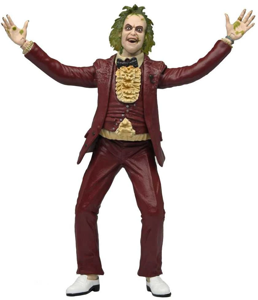 Neca Beetlejuice - Beetlejuice 1988 Raudona Tuxedo figure 18cm