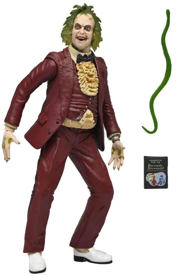 Neca Beetlejuice - Beetlejuice 1988 Raudona Tuxedo figure 18cm