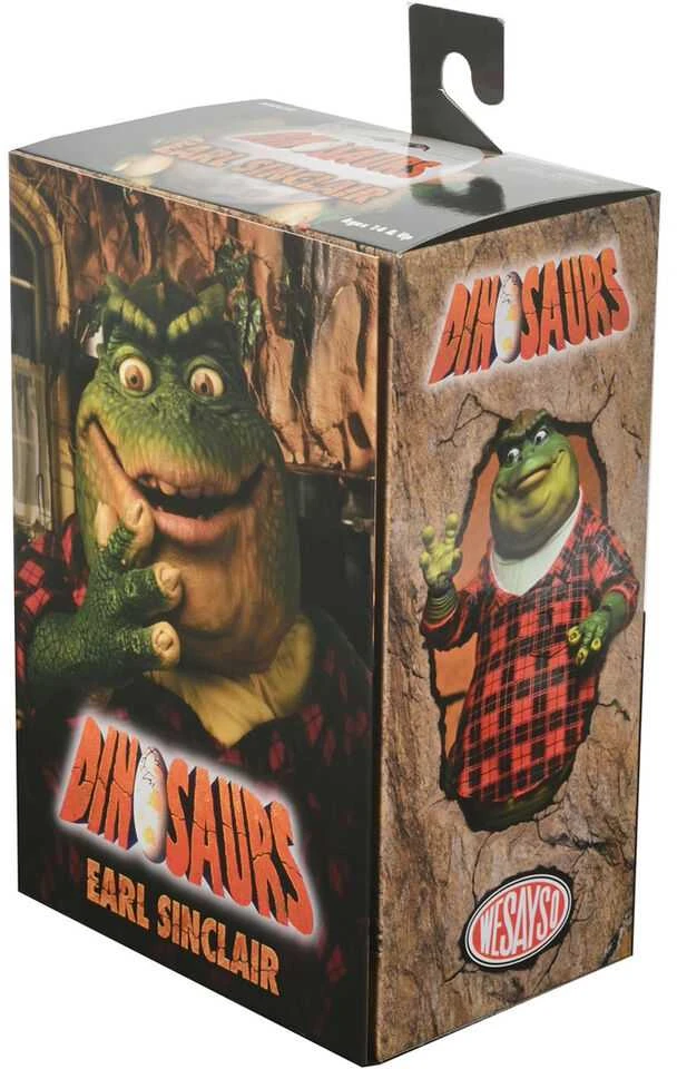 Neca Dinosaurs Ultimate Earl Sinclair figure 18cm