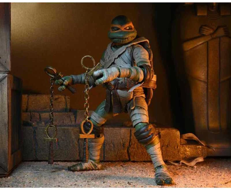 Neca Ninja Turtles as the Mummy Michelangelo ultimate figure 18cm