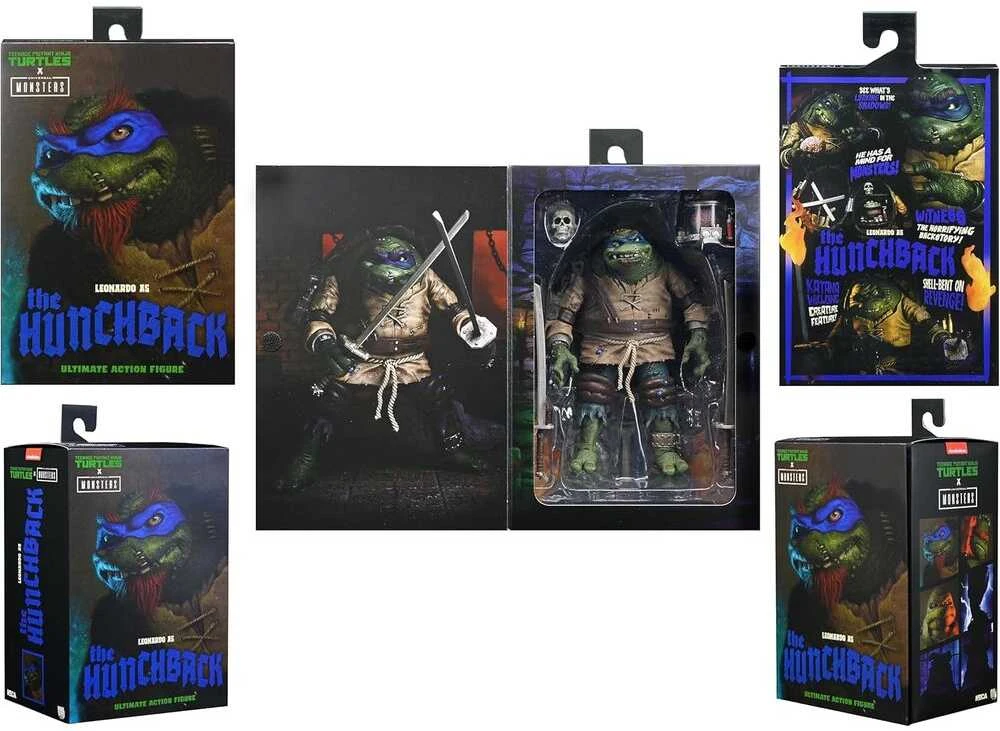 Neca Ninja Turtles Leonardo As Hunchback Ultimate figure 18cm