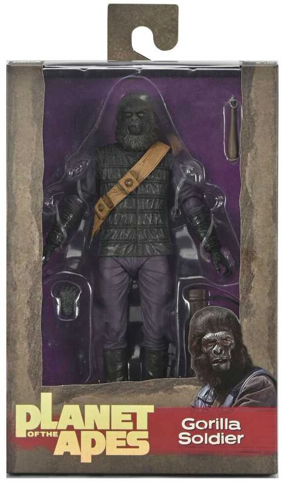 Neca Planet of the Apes Gorilla Soldie figure 18cm