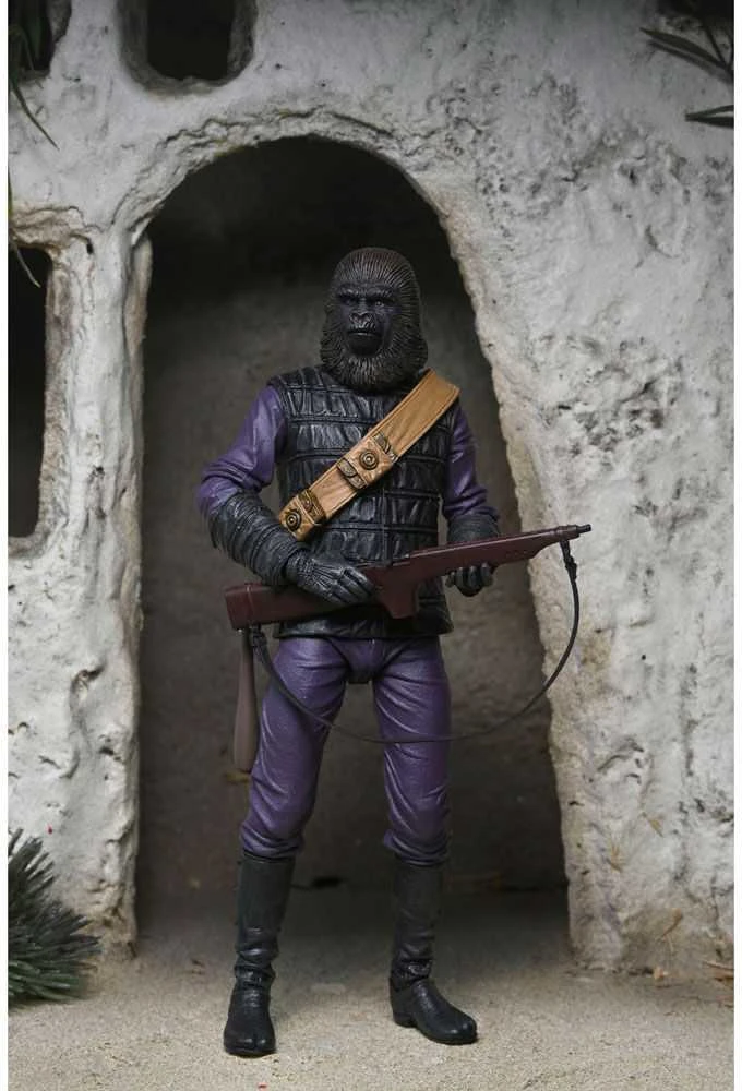 Neca Planet of the Apes Gorilla Soldie figure 18cm