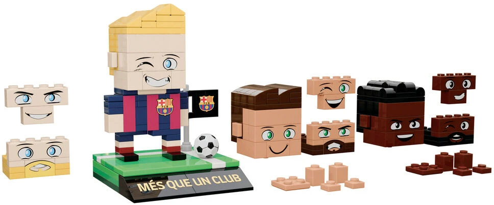 FC Barcelona Blocks Player Neko statybinis rinkinys 210 vnt.