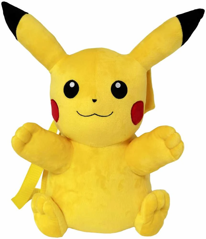 Cyp Brand Play By Play Pliušinis žaislas-kuprinė Pokemon - Pikachu 34cm