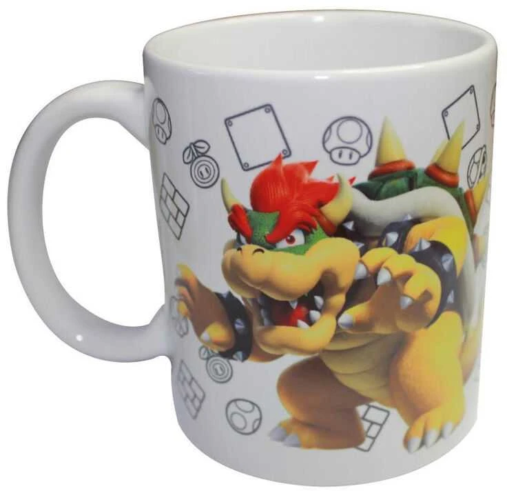 Nintendo Super Mario Bros Bowser Mug + Money box set