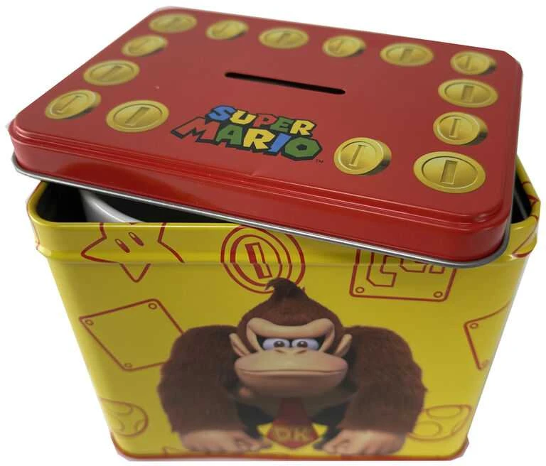 Nintendo Super Mario Bros Donkey Kong Mug + Money box set