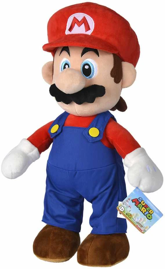 Simba Minkštas pliušinis Super Mario žaislas 50 cm