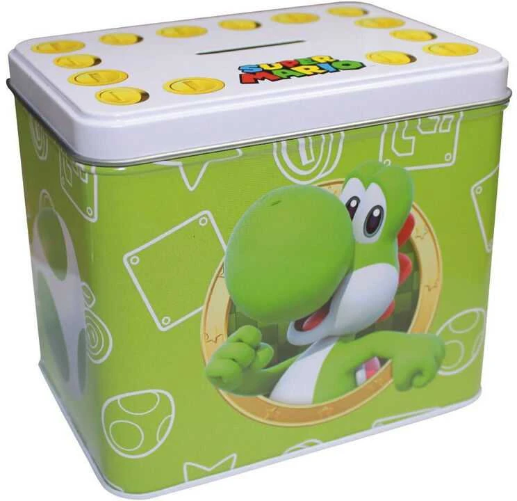 Nintendo Super Mario Bros Yoshi Mug + Money box set