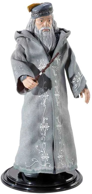 Noble Collection Lasgo Harry Potter Albus Dumbledore Bendyfig Figurine