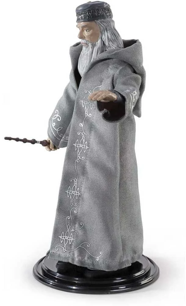 Noble Collection Lasgo Harry Potter Albus Dumbledore Bendyfig Figurine