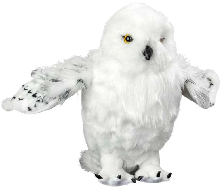 Noble Collection Boland Traciks Hedwig bamse med bevægelige vinger