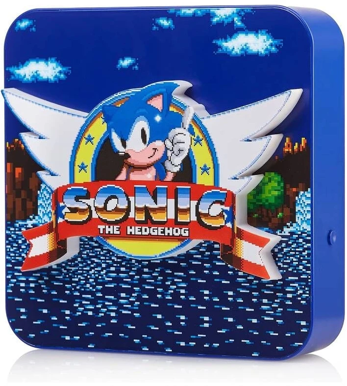 Numskull Sonic the Hedgehog 3D stalinė lempa / sieninis šviestuvas