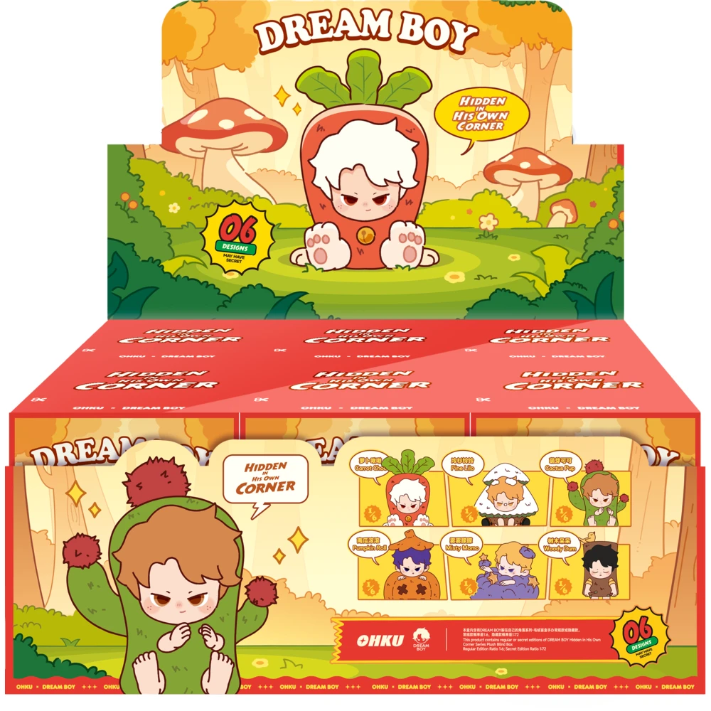 Ohku DREAM BOY Hidden in His Own Corner Series Plush Blind Box
