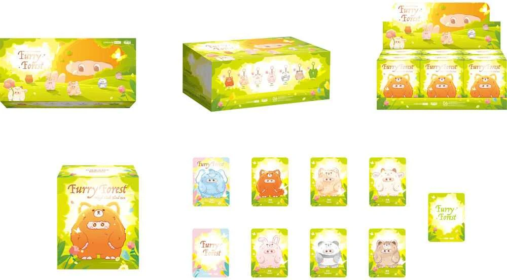 Ohku GIGGLE MONSTER Blind box vinilinis pliušas – Furry Forest serija