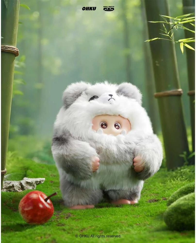 Ohku GIGGLE MONSTER Blind box vinilinis pliušas – Furry Forest serija