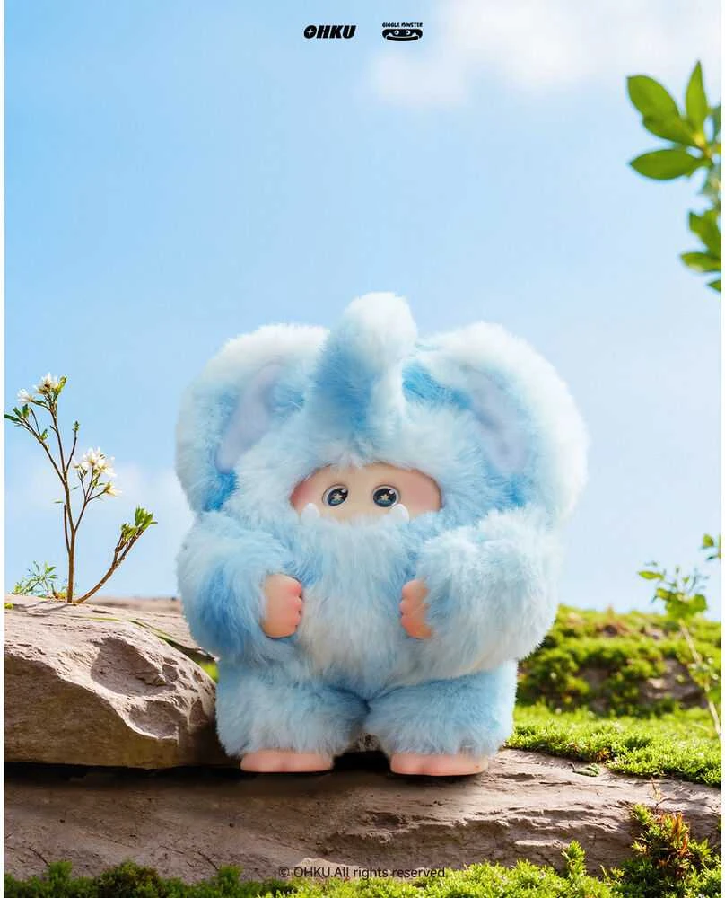 Ohku GIGGLE MONSTER Blind box vinilinis pliušas – Furry Forest serija