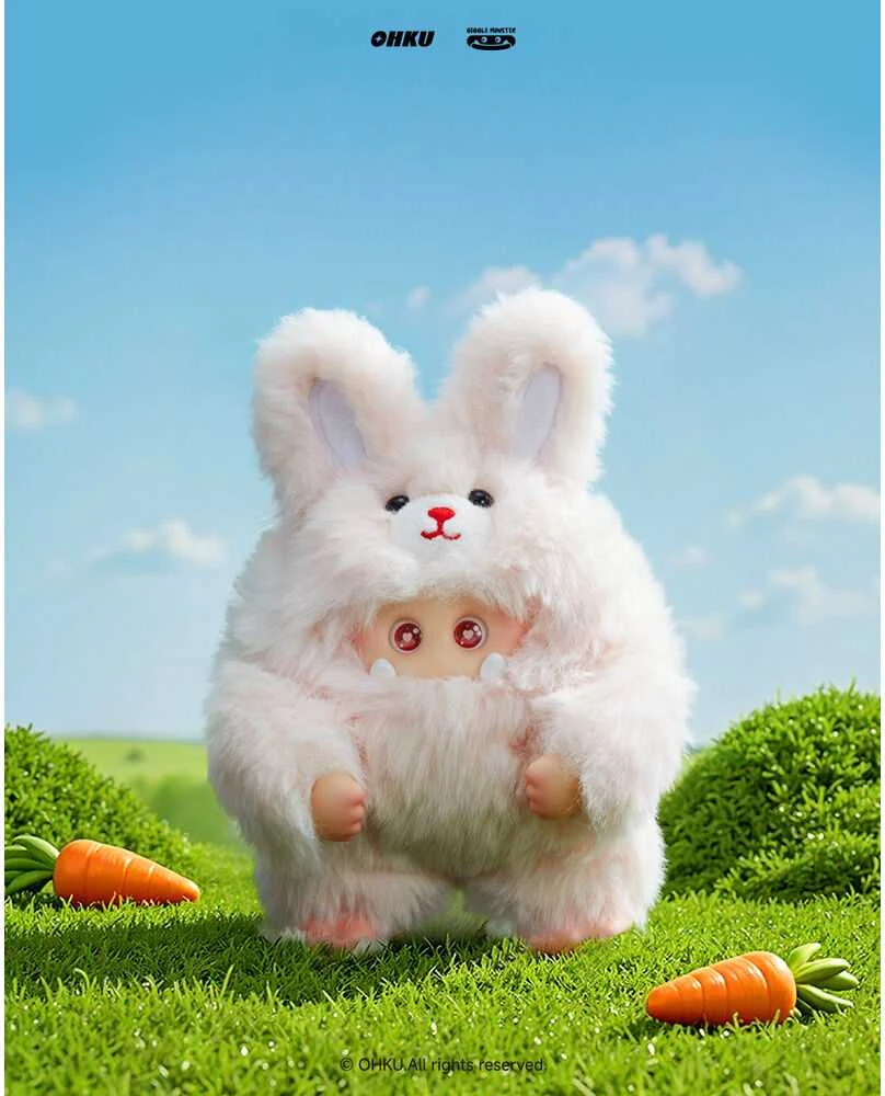 Ohku GIGGLE MONSTER Blind box vinilinis pliušas – Furry Forest serija