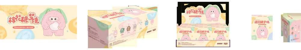 Ohku GIGGLE MONSTER Blind box vinilinis pliušas – Marshmallow Dreams serija