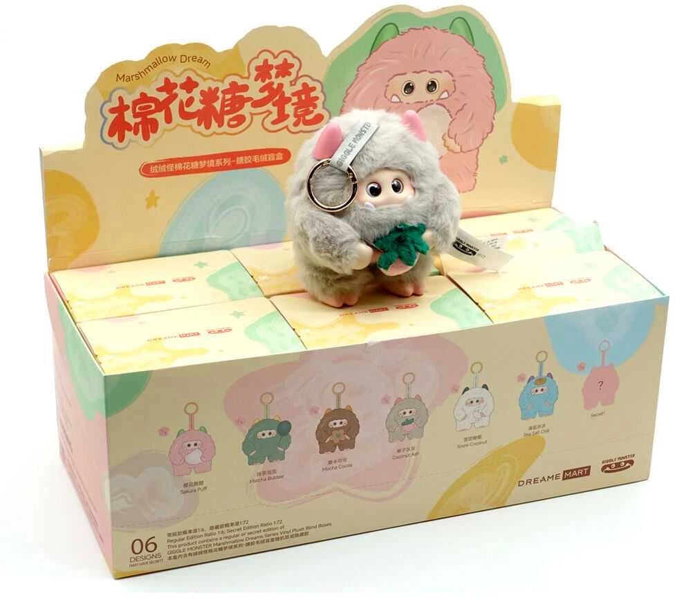 Ohku GIGGLE MONSTER Blind box vinilinis pliušas – Marshmallow Dreams serija