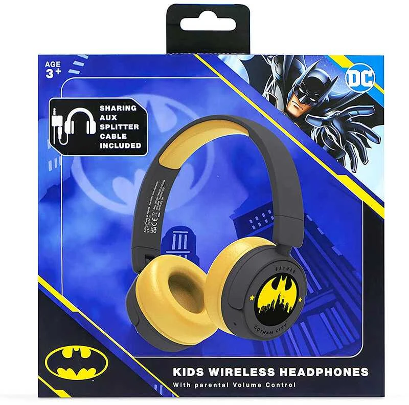 OTL Technologies DC COMICS Batman Gotham City belaidės ausinės vaikams