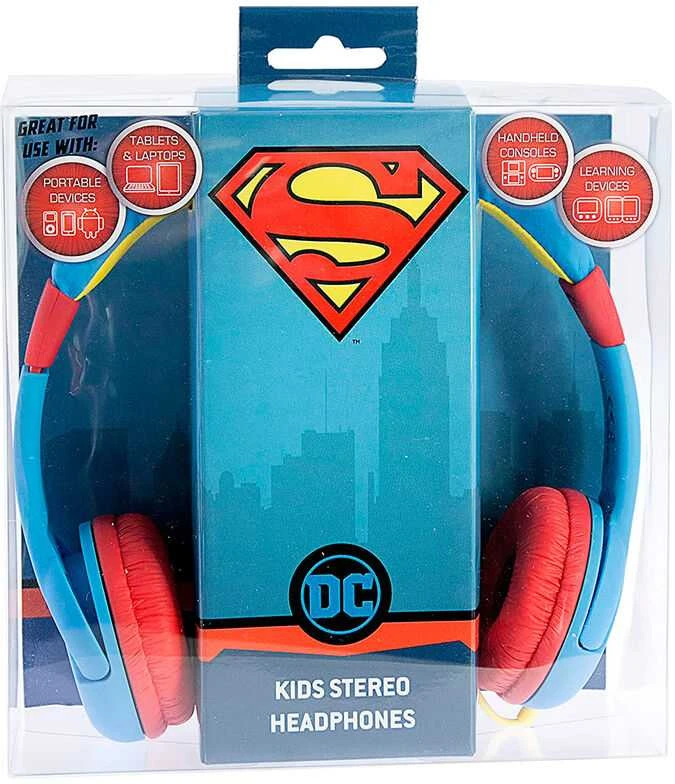 OTL Technologies Superman Man of Steel Kids ausinės vaikams